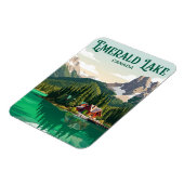 Emerald Lake Canada Magneet (Linkerzijde)