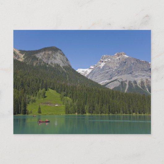 Emerald Lake, Canadese Rockies, Brits Briefkaart (Voorkant)