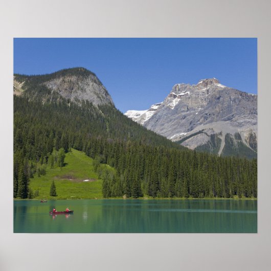 Emerald Lake, Canadese Rockies, Brits Poster (Voorkant)