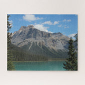 Emerald Lake met Michael Peak Jigzaag Puzzle Legpuzzel (Horizontaal)