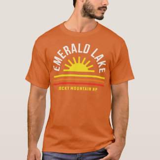 Emerald Lake Rocky Mountain National Park Souvenir T-shirt