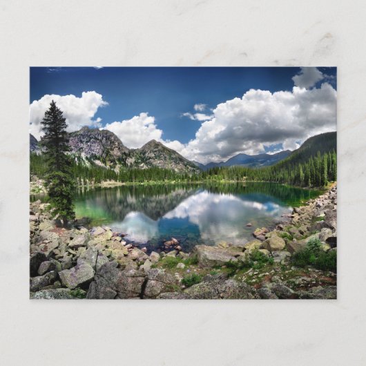 Emerald Lake - Weminuche Wilderness - Colorado 5 Briefkaart (Voorkant)