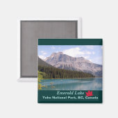 Emerald Lake / Yoho National Park, Canada Magneet (Voorkant / Achterkant)