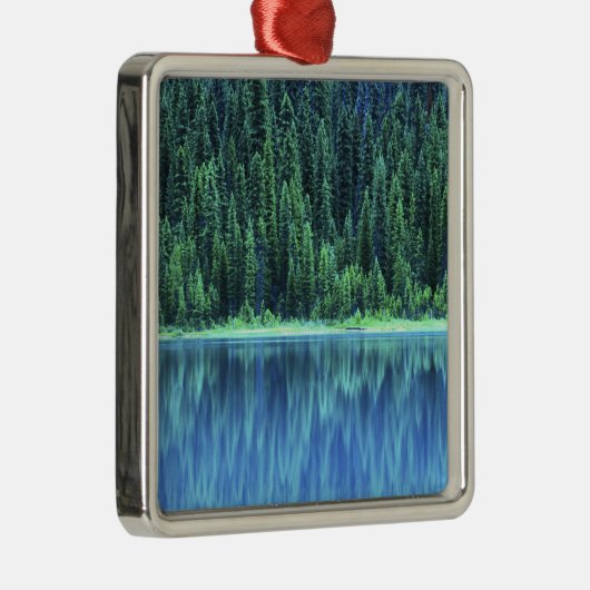 Emerald Lake, Yoho NP, BC, Canada Metalen Ornament (Rechts)