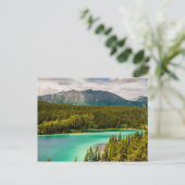 Emerald Lake Yukon Canada Briefkaart (Staand voorkant)