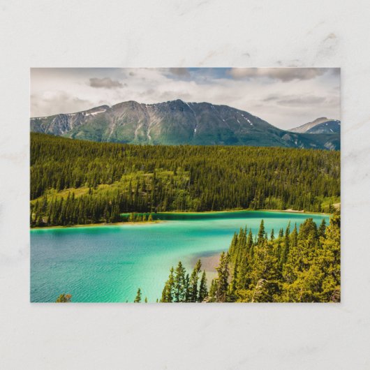 Emerald Lake Yukon Canada Briefkaart (Voorkant)