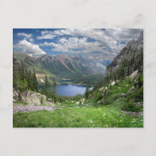 Emerald Lakes 2 - Weminuche Wilderness - Colorado Briefkaart