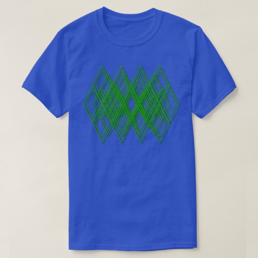 Emerald Lattice T-shirt (Design voorkant)