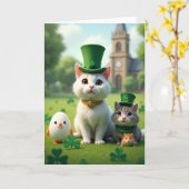 Emerald Lawn Friends Card Kaart (Gele Bloem)