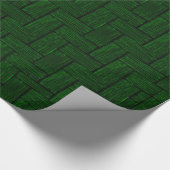 Emerald Lincoln Log Wrapping Paper Cadeaupapier (Hoek)