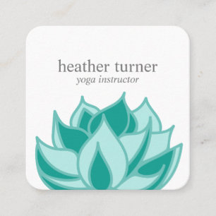 Emerald Lotus wellness spa massage yoga Vierkante Visitekaartje