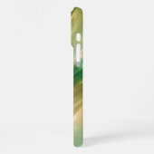 Emerald Luxe Holographic Gradient Phone Case iPhone Hoesje (Linkerkant)