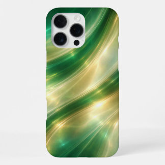 Emerald Luxe Holographic Gradient Phone Case iPhone 16 Pro Max Hoesje