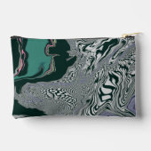 "Emerald Marble Flow" reistas Etui (Achterkant)