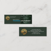 Emerald Marble Tile Wall Professional Builder Mini Visitekaartje (Voorkant / Achterkant)