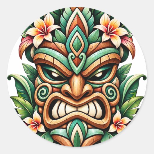 Emerald Mask Guardian Sticker (Voorkant)