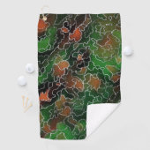 Emerald Maze Golfhanddoek (Insitu)