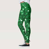 Emerald Mermaid Glitter Leggings (Links)