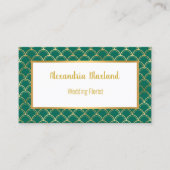 EMERALD MERMAID WITTE VISITEKAARTJE (Voorkant)