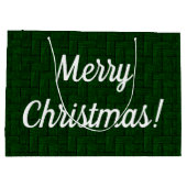 Emerald Merry kerstcadeautas Groot Cadeauzakje (Achterkant)