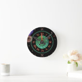 Emerald Midnight Clock Ronde Klok (Huis)
