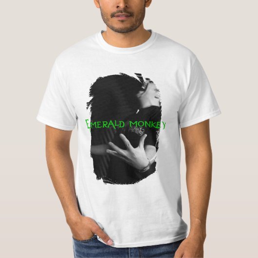 Emerald Monkey-Novelty Shirt van de dag van het vo (Voorkant)