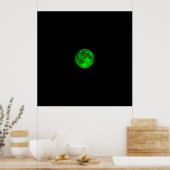 Emerald Moon Poster (Keuken)