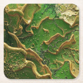 Emerald Motion Kartonnen Onderzetters (Voorkant)