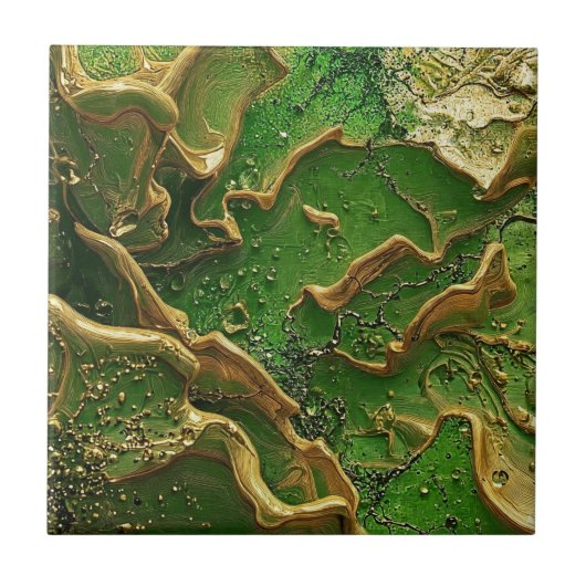 Emerald Motion Tegeltje (Voorkant)