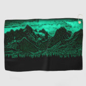 Emerald Mountains Golfhanddoek (Horizontaal)