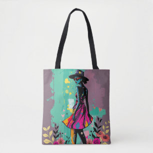 Emerald Muse Duet Tote Bag