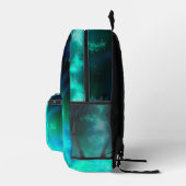 Emerald Night Sky Bedrukte Rugzak (Rechts)