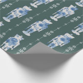 Emerald Nutkraker Wrapping Paper Cadeaupapier (Hoek)