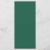 Emerald Omgekeerde Ampersand Trouw | Elegant Menu (Achterkant)