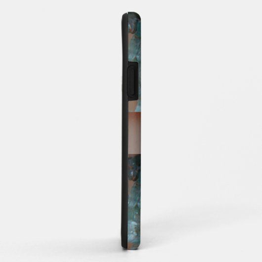 Emerald Pattern iPhone Case (Achterkant/rechts)