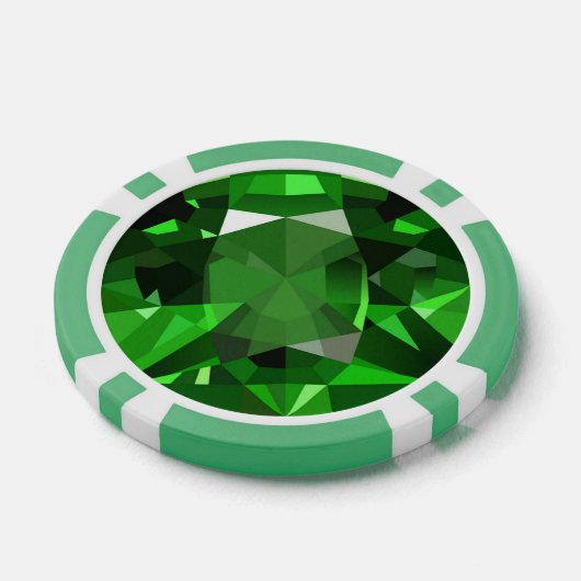 Emerald Poker Chips (Enkel)
