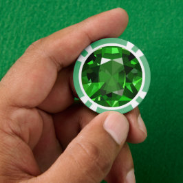 Emerald Poker Chips