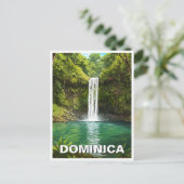 Emerald Pool Dominica Briefkaart (Staand voorkant)