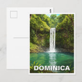 Emerald Pool Dominica Briefkaart (Voorkant / Achterkant)