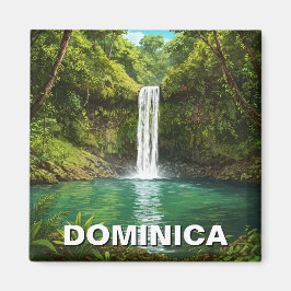 Emerald Pool Dominica Magneet