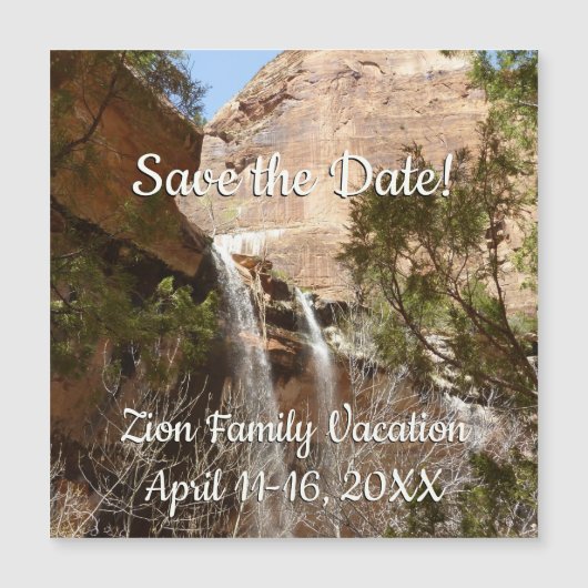 Emerald Pool Falls I uit Zion National Park (Voorkant)