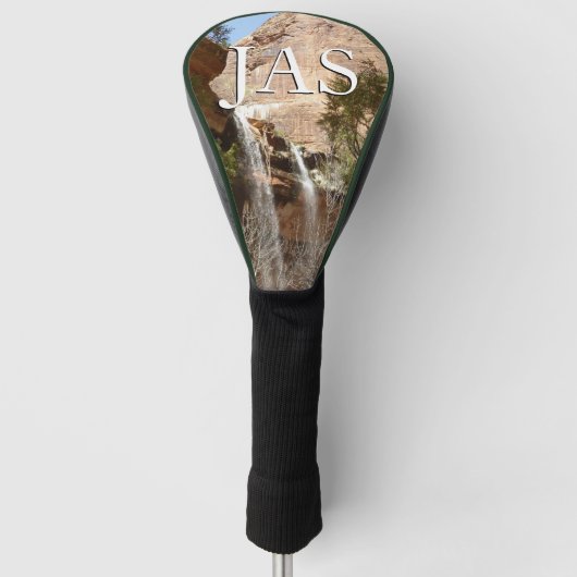 Emerald Pool Falls I uit Zion National Park Golfheadcover (Voorkant)