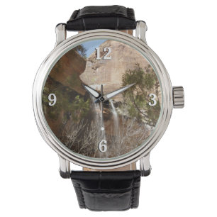 Emerald Pool Falls I uit Zion National Park Horloge