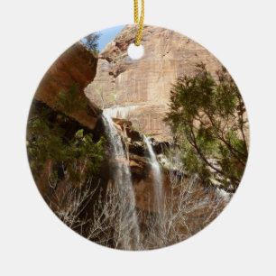 Emerald Pool Falls I uit Zion National Park Keramisch Ornament