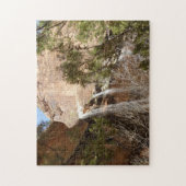 Emerald Pool Falls I uit Zion National Park Legpuzzel (Verticaal)