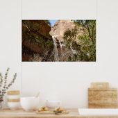 Emerald Pool Falls I uit Zion National Park Poster (Keuken)