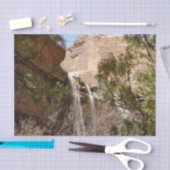 Emerald Pool Falls I uit Zion National Park Tissuepapier (Craft)