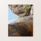Emerald Pool Falls II uit Zion National Park Legpuzzel (Verticaal)