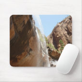 Emerald Pool Falls II uit Zion National Park Muismat (Met muis)