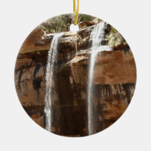 Emerald Pool Falls IV uit Zion National Park Keramisch Ornament